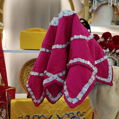 周宓戏曲京剧舞台道具特级手绢《挂画》