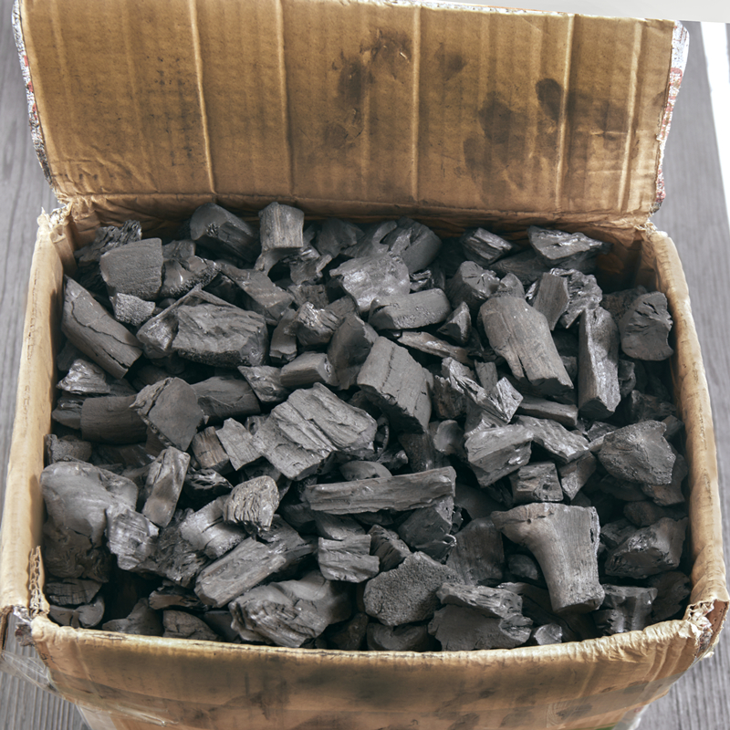 荔枝木炭碎炭 木炭 烧烤炭 果木碳 烧烤专用碳  5斤装   10斤装