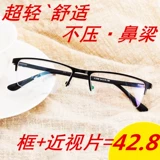 Мужчины и женские рамки с готовым продуктом Myopia Glasses Radiation 100/150/200/250/300/400/800 градусов