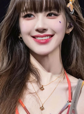 赵露思同款！万相系列宝相花项链女高级感轻奢小众锁骨链颈链配饰