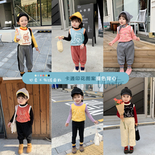 女童马甲2019秋季新款超洋气儿童背心时髦韩版女宝宝无袖上衣潮
