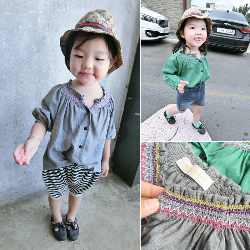 Chemise fille CREAM à manche longue - Ref 2086823 Image 1