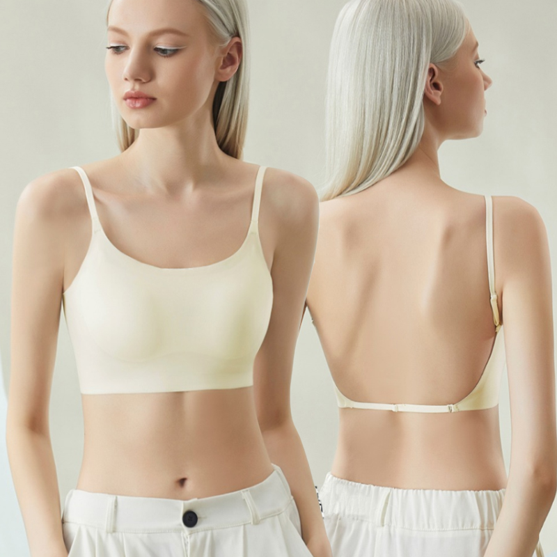 无痕交叉美背文胸抹胸