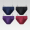 Thin waist edge style -4 pack of blue, black, purple, and wine red