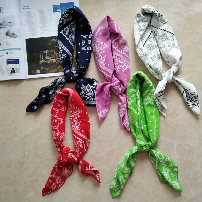 男士小方巾女春秋韩版绑手缠包百搭复古日系韩国文艺潮流装饰丝巾