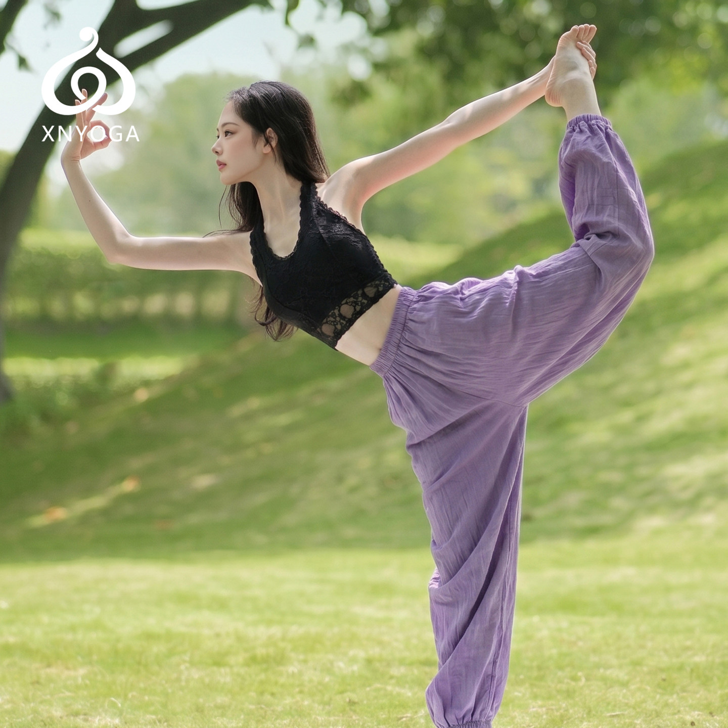 高级漂亮的瑜伽服女套装夏挂脖瑜健身衣