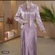 两件套连衣裙女高级感气质妈妈礼服套装 小香风长袖 宸紫女装