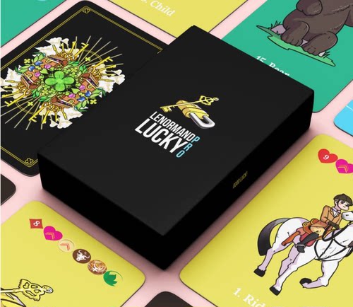 韩国天机试炼场塔罗牌雷诺曼崔汉娜同款塔罗lucky lenormand card