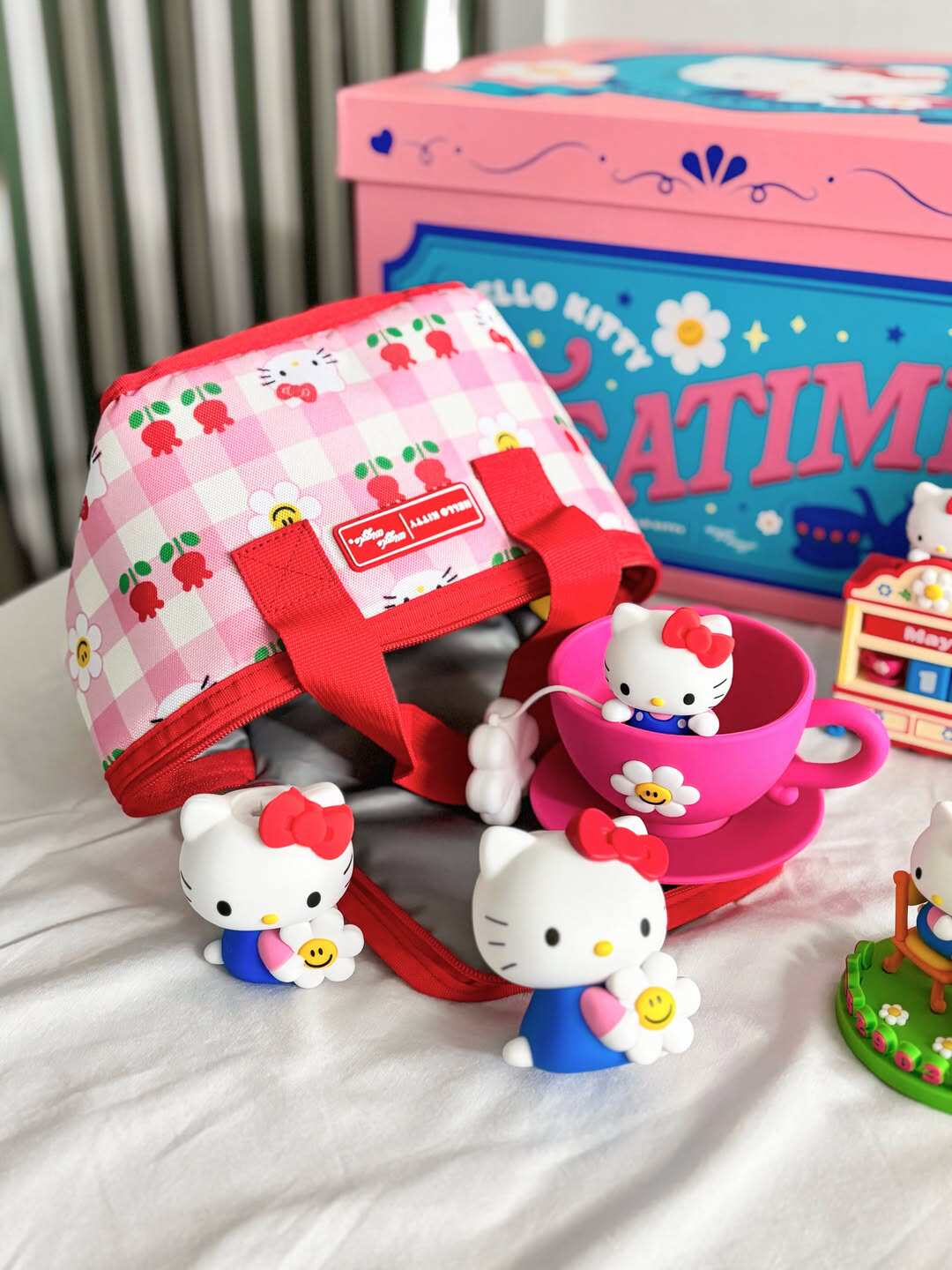 韩国正品wigglekitty联名保温杯保温袋号码牌香皂托牙刷架