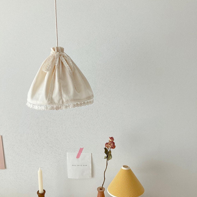 韩国ins风格子装饰灯罩儿童房暖光灯夜灯喂奶装饰灯氛围感