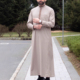 立领刺绣民族风休闲长袍宽松Muslim Men Thobe 男士 Robe Dress