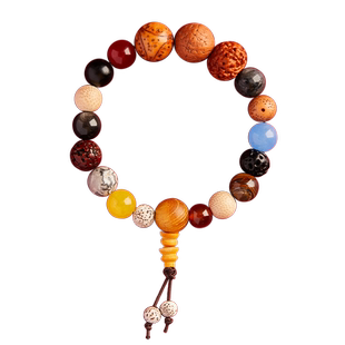 十八籽菩提手串18子多宝佛珠盘玩手链女护身符男款官方正品旗舰店