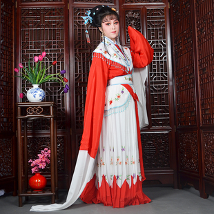 戏曲古装写真小姐衣京剧越剧林黛玉服装小旦花旦戏服服装02