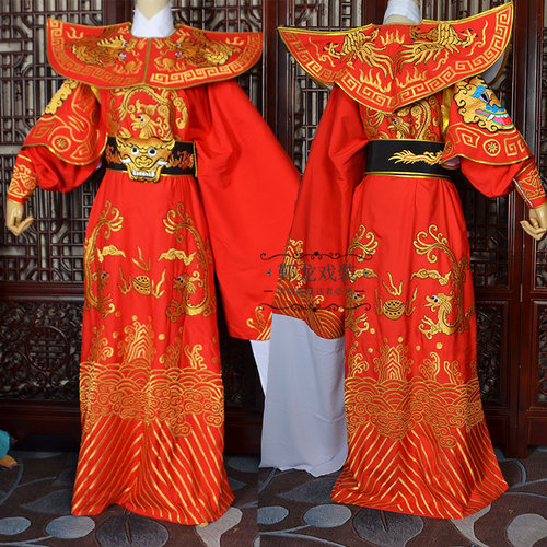 戏曲舞台演出闽剧仿真丝古装