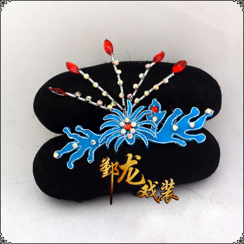 仿点翠手工小旦花旦老旦古装