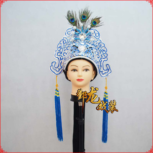 京剧越剧梁山伯帽子祝英台十八相送小生帽才子帽描漆帽山伯帽