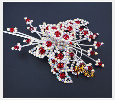 京剧花旦水钻闪亮头饰青衣新品