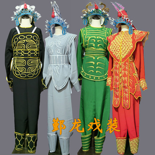 上新戏剧戏曲京剧舞台演出服鲤鱼精龟丞相虾兵蟹将服装水族衣兵衣