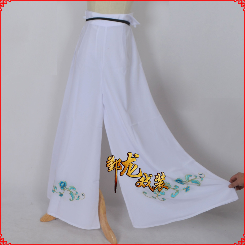 越剧丫鬟村姑绣花裙裤新款