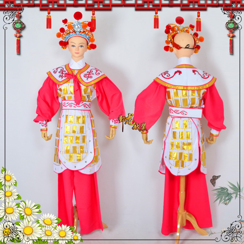 京剧越剧女兵刀马旦杨排风武旦服