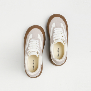 【现货速抢】GOODBAI 顶版德训鞋 白敬亭同款厚底面包鞋 手慢无