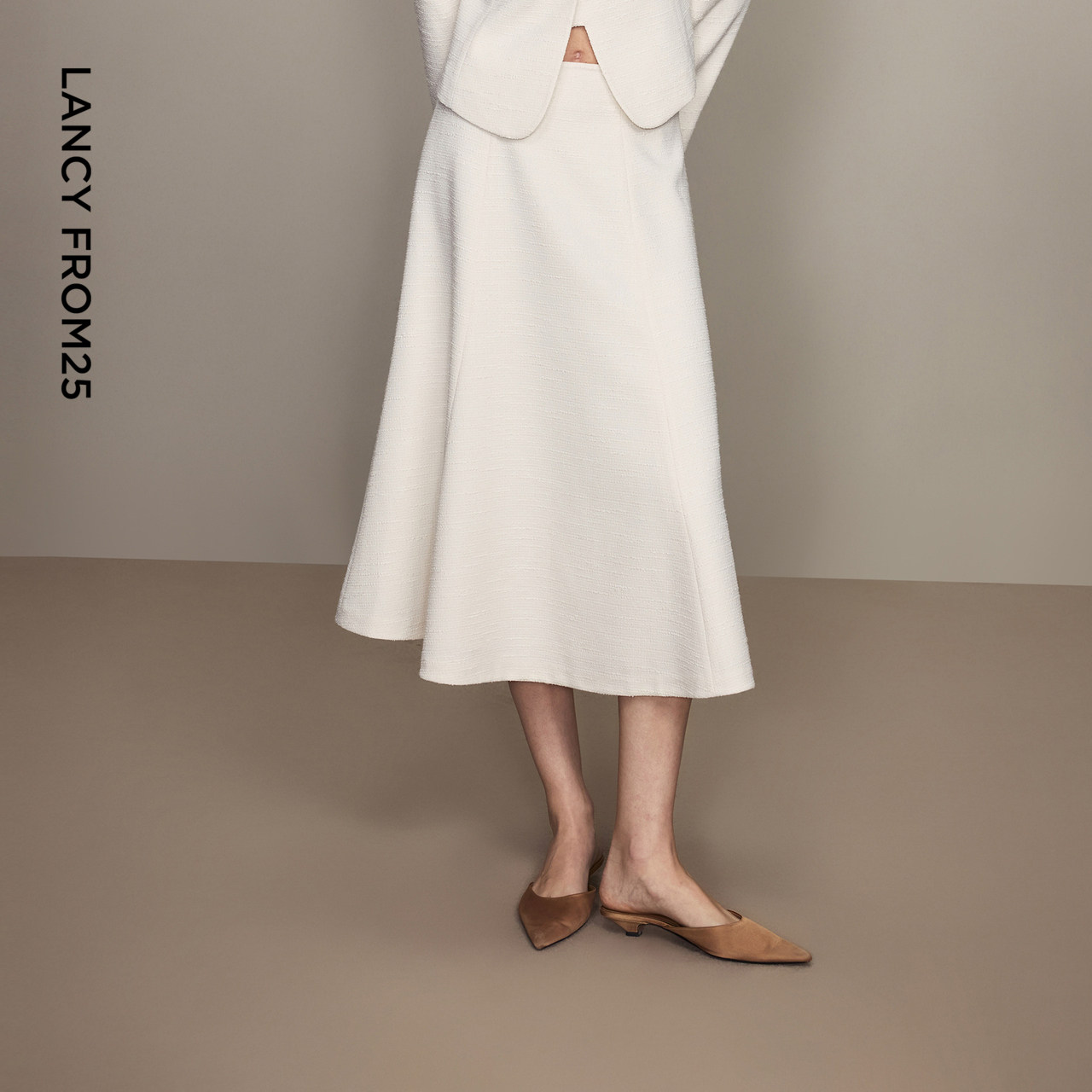 【兰亭叙】朗姿高腰肌理感新中式鱼尾裙气质中长裙2026年春季新款,女装/女士精品,半身裙,淘宝优惠券,粉丝福利购,淘宝优惠卷