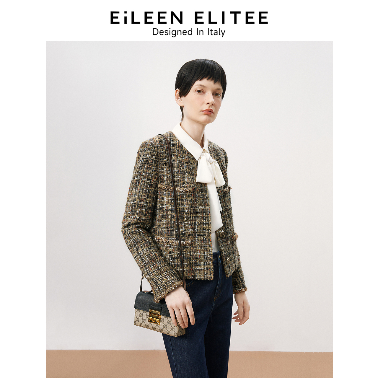 意大利短外套朗姿复古