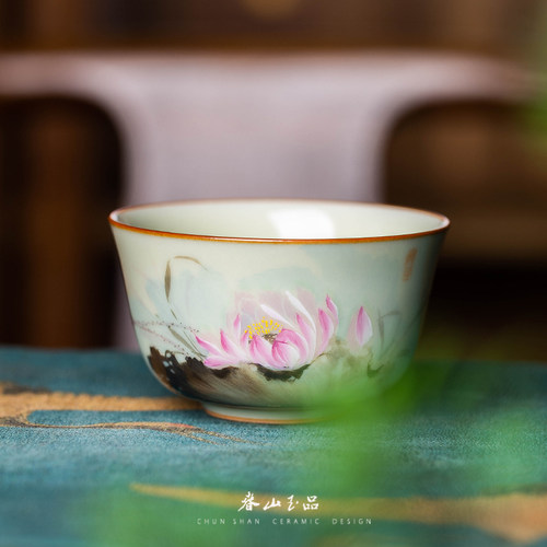 春山玉品景德镇手工手绘