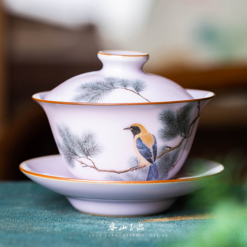春山玉品景德镇手工手绘