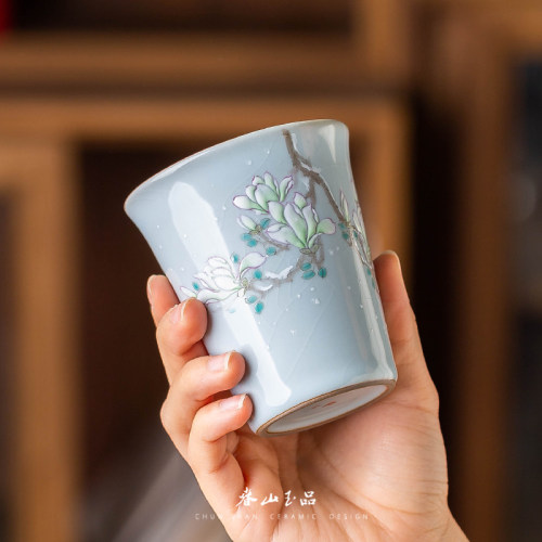 春山玉品公道杯景德镇