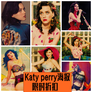 Katy perry水果姐海报  凯蒂佩里壁纸欧美歌手音乐海报超大墙贴画