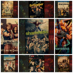 无耻之徒  卡尔美剧超大壁纸海报墙贴装饰画宿舍INS风欧美贴纸