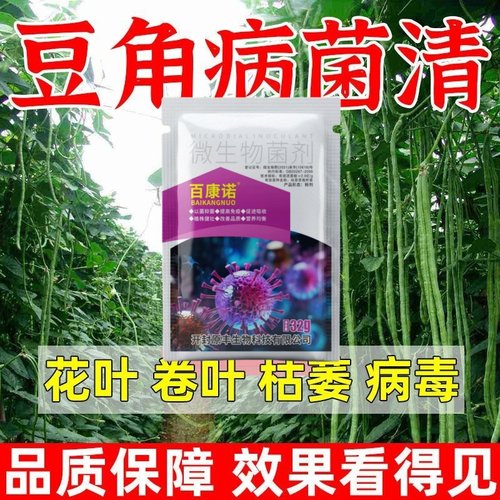 豆角锈病炭疽病枯萎杀菌剂叶斑病根腐病豆角专用药豆角病全治豆角