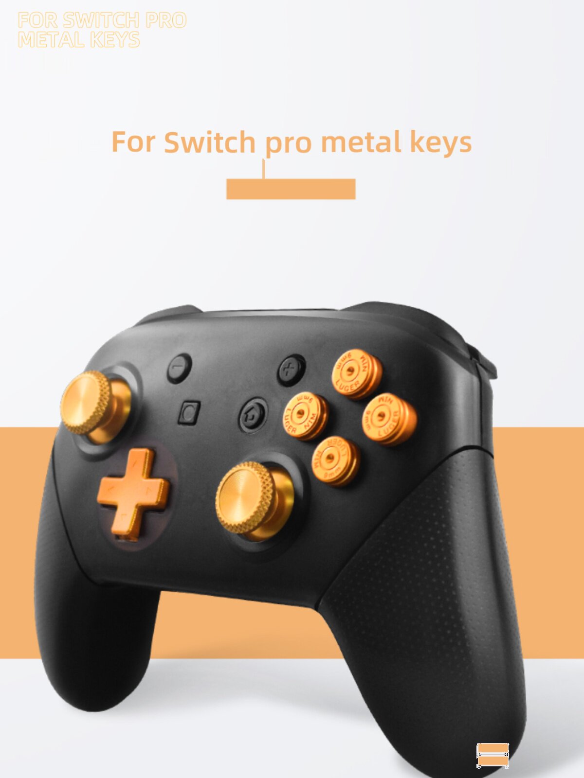 닌텐도 컨트롤러 금속 버튼 교체 NINTENDO SWITCH PRO 컨트롤러 버튼 액세서리 수리