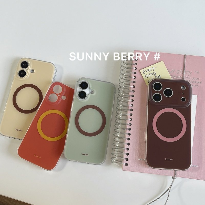 向日的浆果ins韩系小众秋冬温暖简约撞色纯色磨砂磁吸壳适用苹果17pro手机壳iphone16promax/14/15保护套防摔,3C数码配件,手机保护套/壳,淘宝优惠券,粉丝福利购,淘宝优惠卷