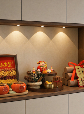 五谷丰登摆件中古风乔迁之喜入户玄关装饰品新居布置搬家仪式用品