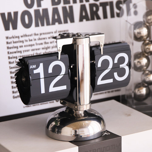 小红书万人种草翻页时钟摆台