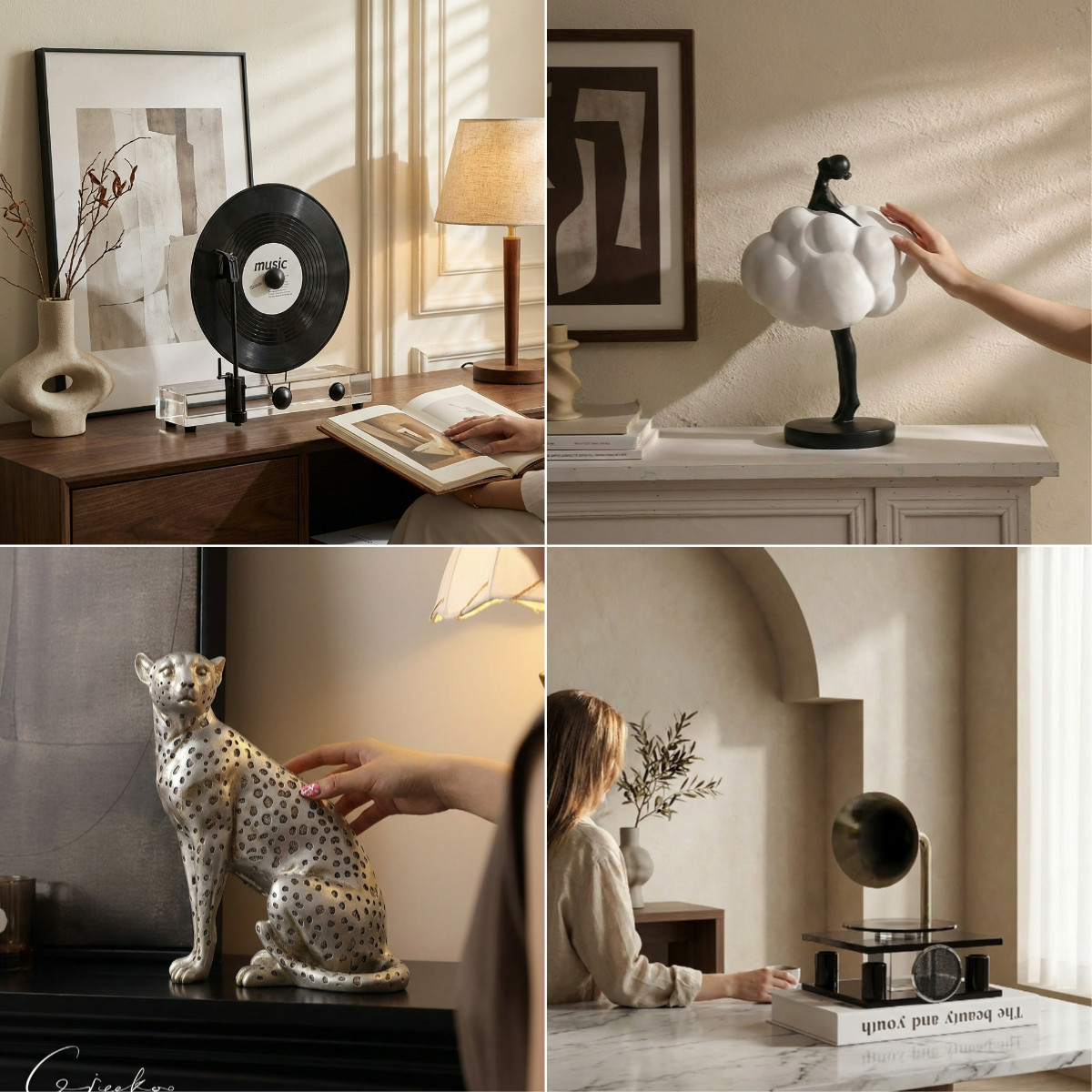 中古风轻奢高档客厅办公室餐边电视酒柜家居装饰品摆件高级感小众,家居饰品,装饰摆件,淘宝优惠券,粉丝福利购,淘宝优惠卷