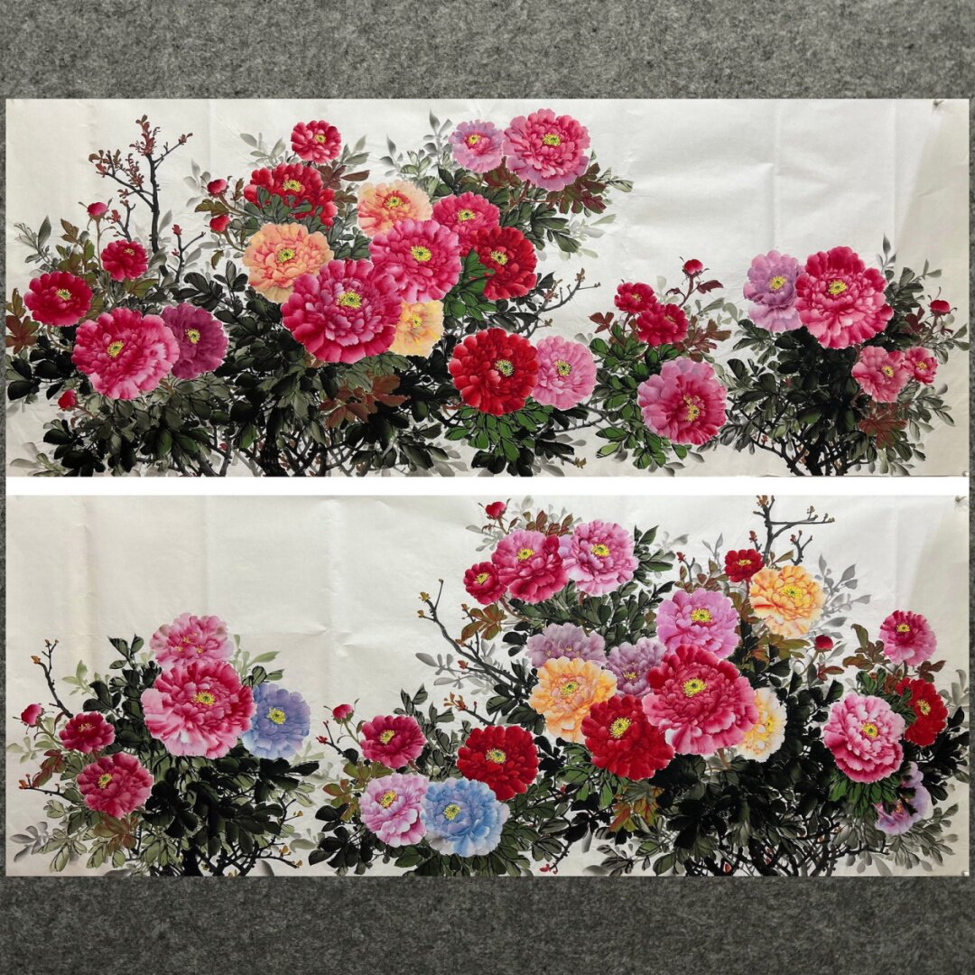 8墨锦轩精品国画纯手绘花鸟字画国画