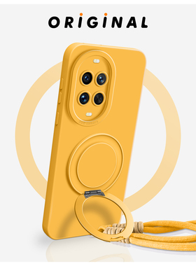 适用华为Nova14手机壳新款14Pro带挂绳14ultra腕带13旋转支架12全包防摔11高级感10女十pro液态硅胶软保护套