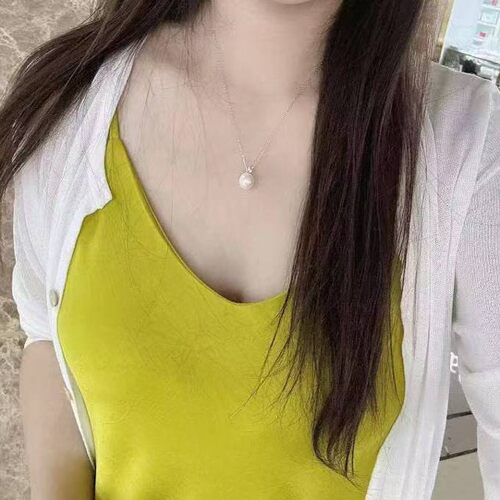 【珠宝专场】王妃珍珠吊坠配925纯银项链