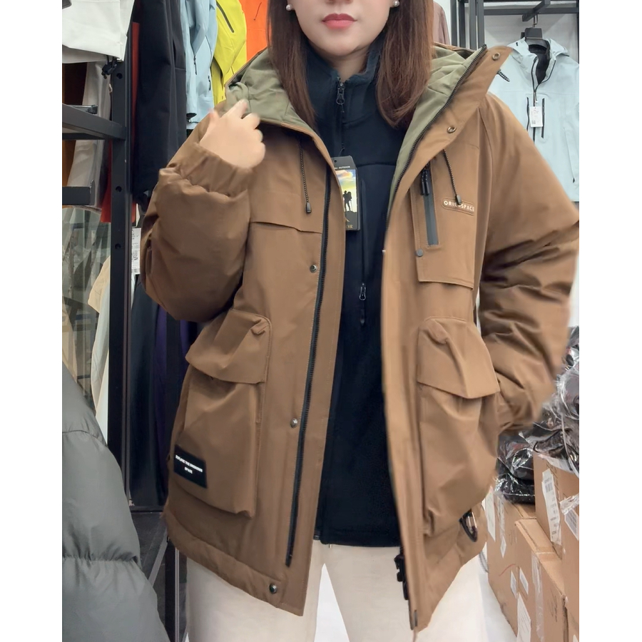 男士羽绒服加厚保暖中长款#229