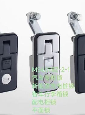 MS6018Z-2-1汽车充电桩锁客车门锁汽车后备箱锁仓门锁皮卡车锁