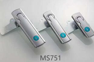 配电箱锁 平面锁 电柜门锁机械箱锁 MS751 德诗英