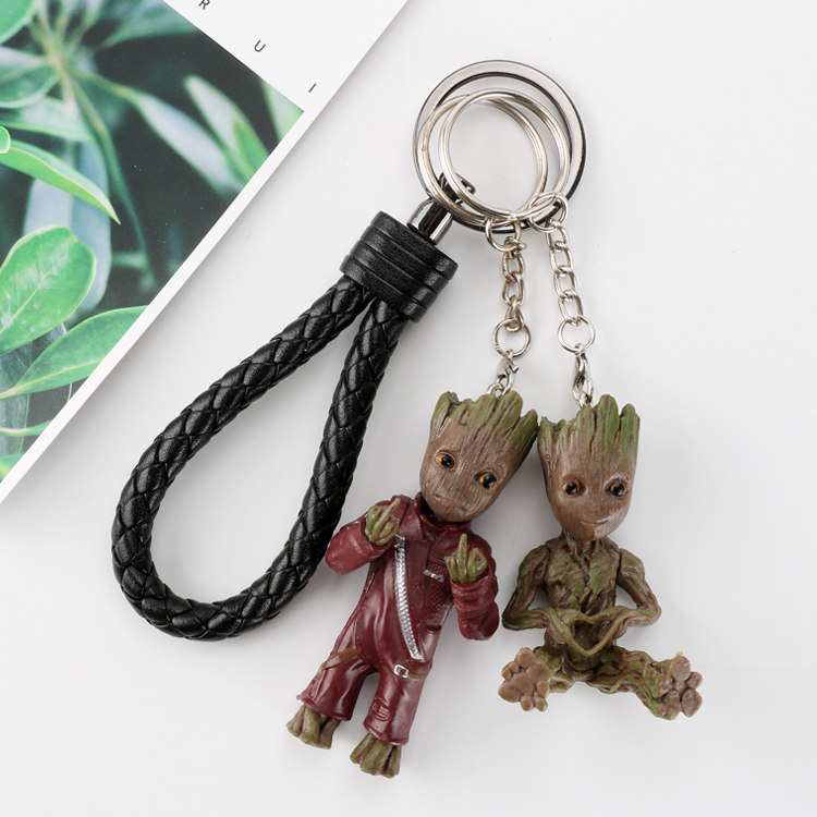 小树人格鲁特钥匙扣 复联4挂件动漫公仔 复联钥匙链圈|msdalam kategori bekalan perayaan/hadiah, Hadiah kreatif, rantai kunci - dari Buy2taobao.com untuk memberikan perkhidmatan ejen Taobao profesional membeli