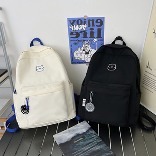 中小学生书包三到六年级简易可折叠软布背包轻便减负男孩子女生