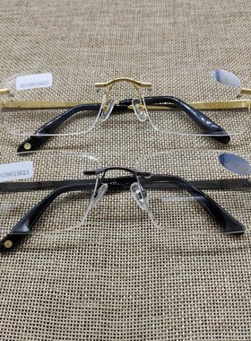 天然时尚风防辐射抗疲劳水晶眼镜