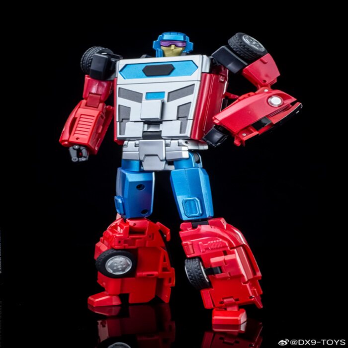 dx9 g2配色 封锁 飞天虎组合成员 合体 变形玩具