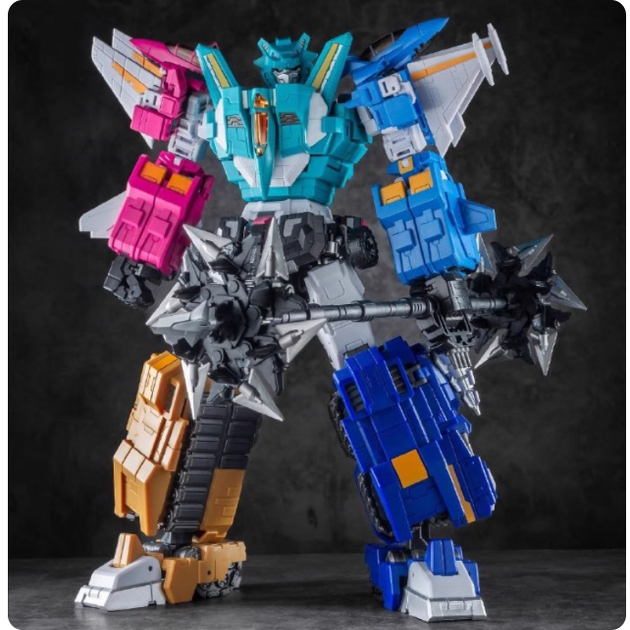 铁工厂煞星组合独角兽变形玩具