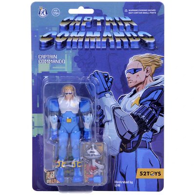 52TOYS闪电奇舞 队长 喀普康名将3.75寸关节可动人偶国创机甲